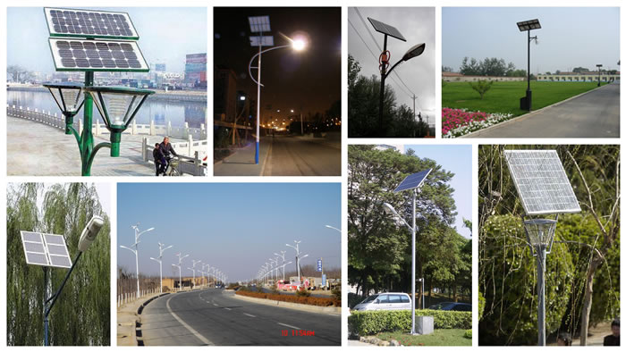 Solar street light